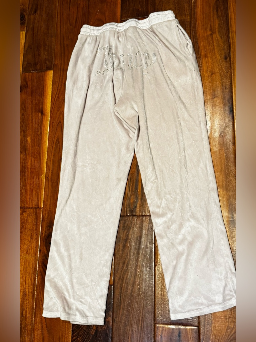 Juicy Couture Velour Rhinestone Logo Large Y2K vintage